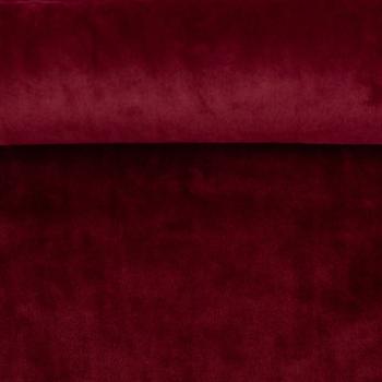 Samt Burgundi "Kelz" von Swafing